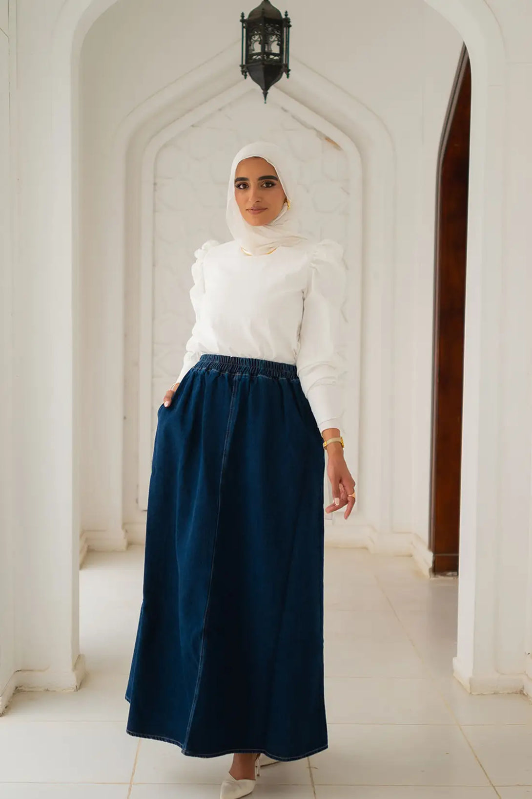 جيب جينز تركي - Basic Denim skirt