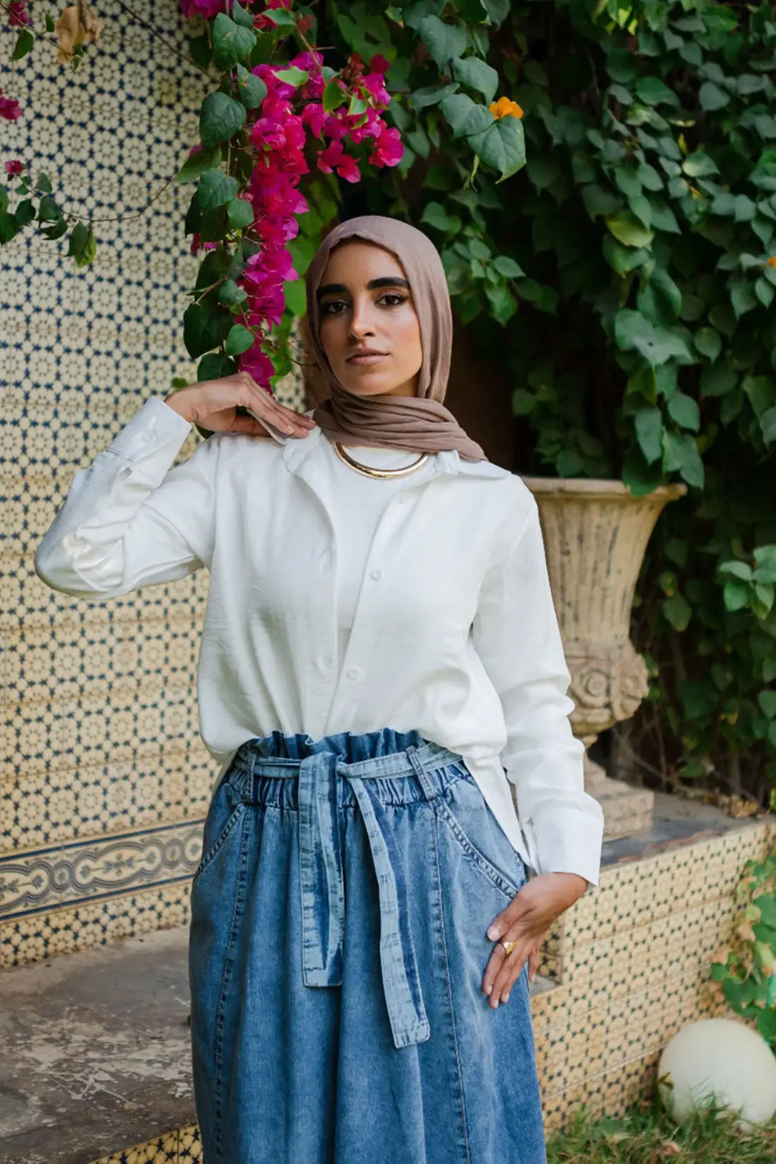 لينن بيزك شيرت - صيف 2025