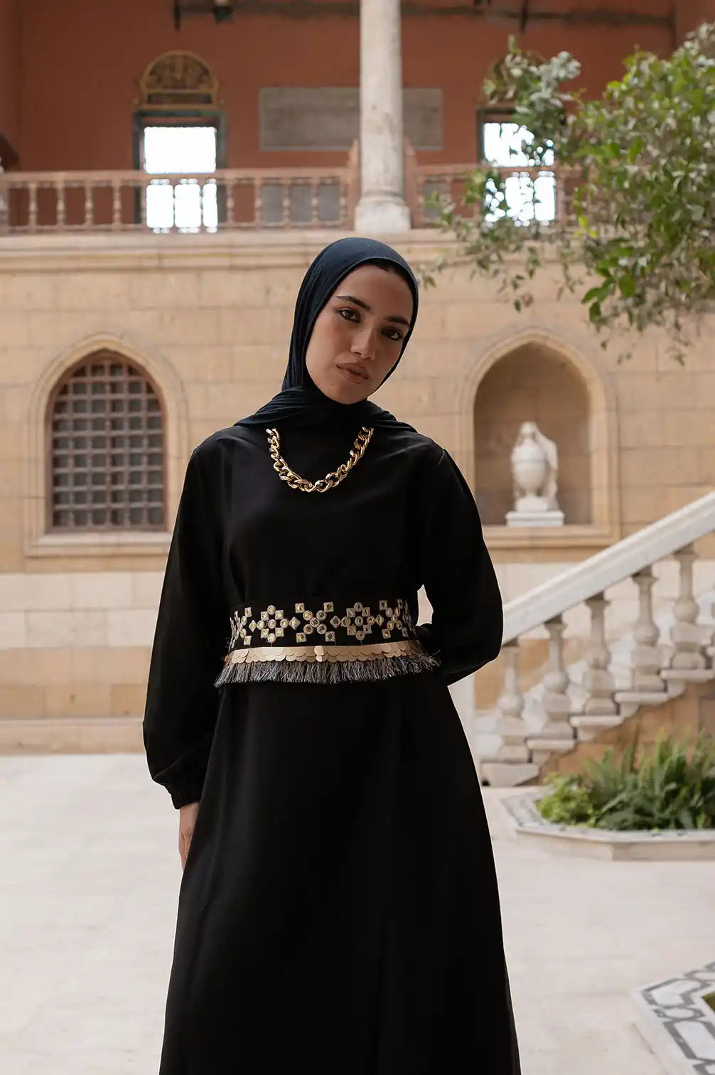 فستان بيزك روزالين كم