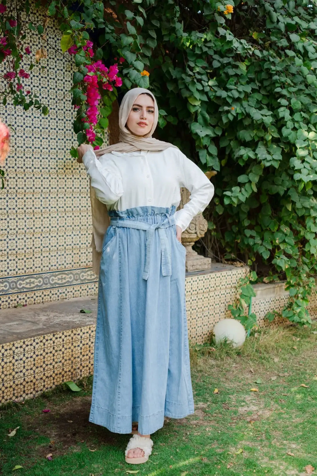 Tia Denim Skirt