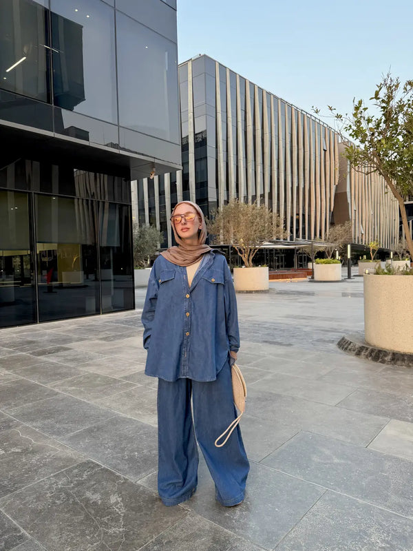 Modest Denim Set