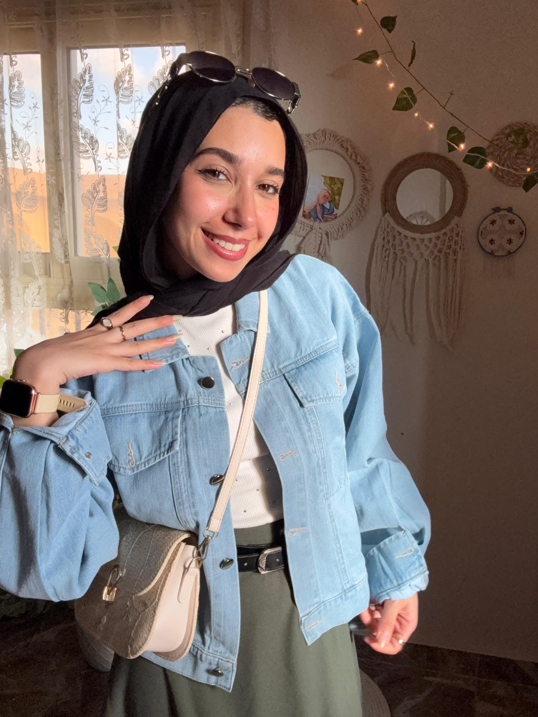Croped Denim Jacket