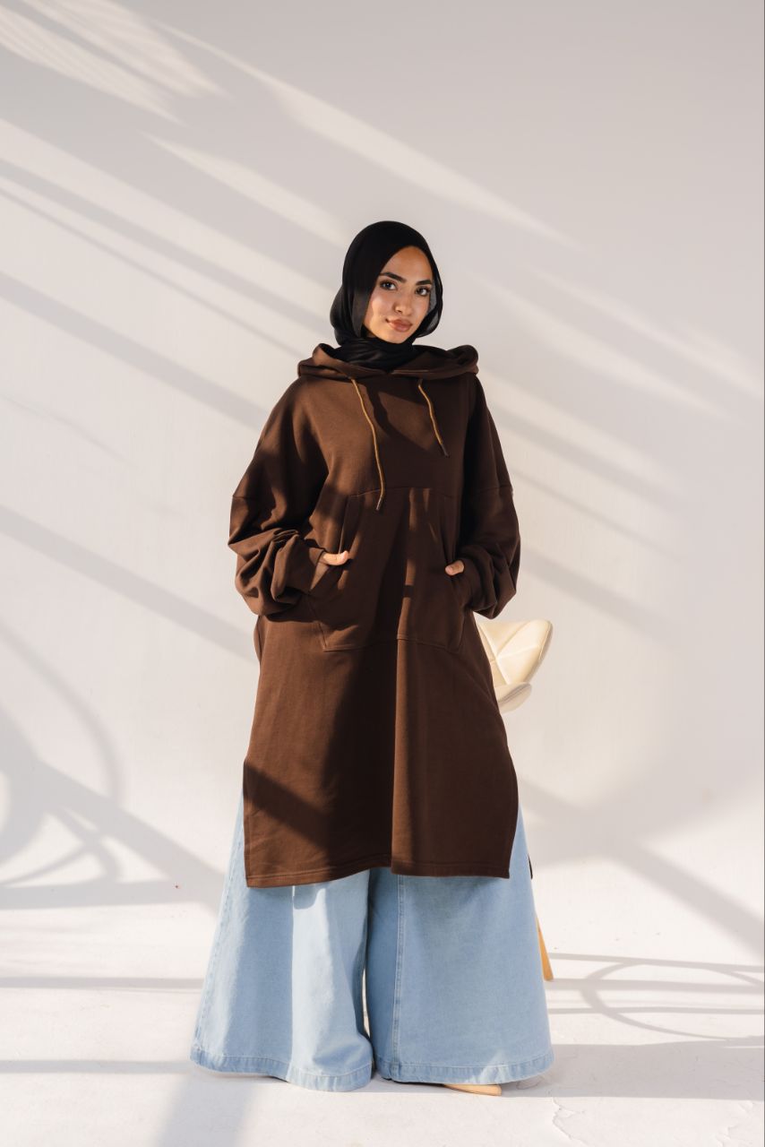 Modest Long Hoodie