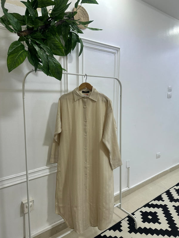 Embroidery long shirt