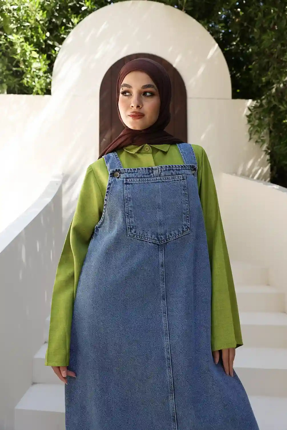 Modest Denim Jumbsuit
