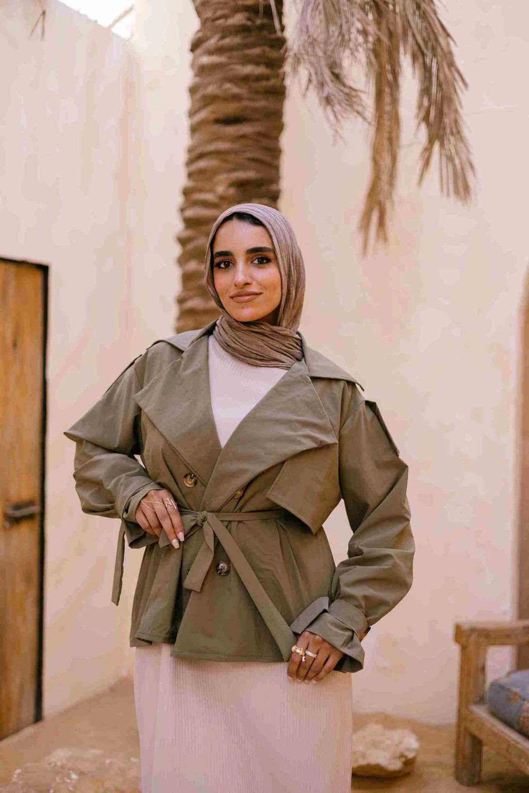 ترنش كوت قصير