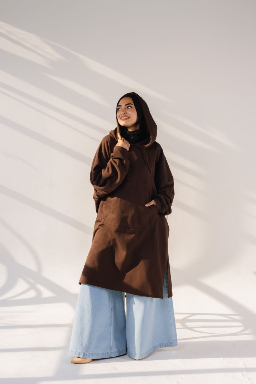 Modest Long Hoodie