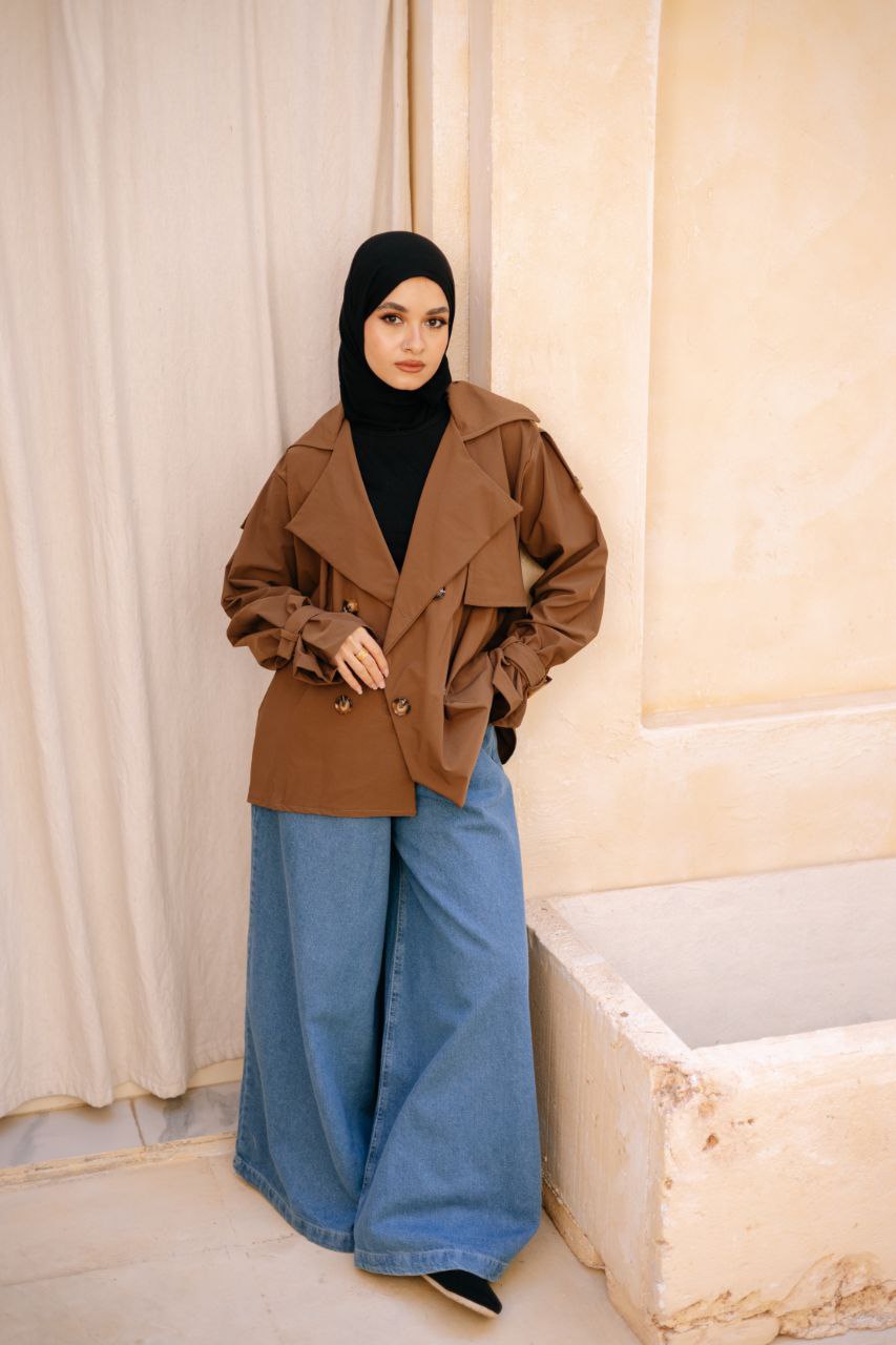 Denim wide leg Pants