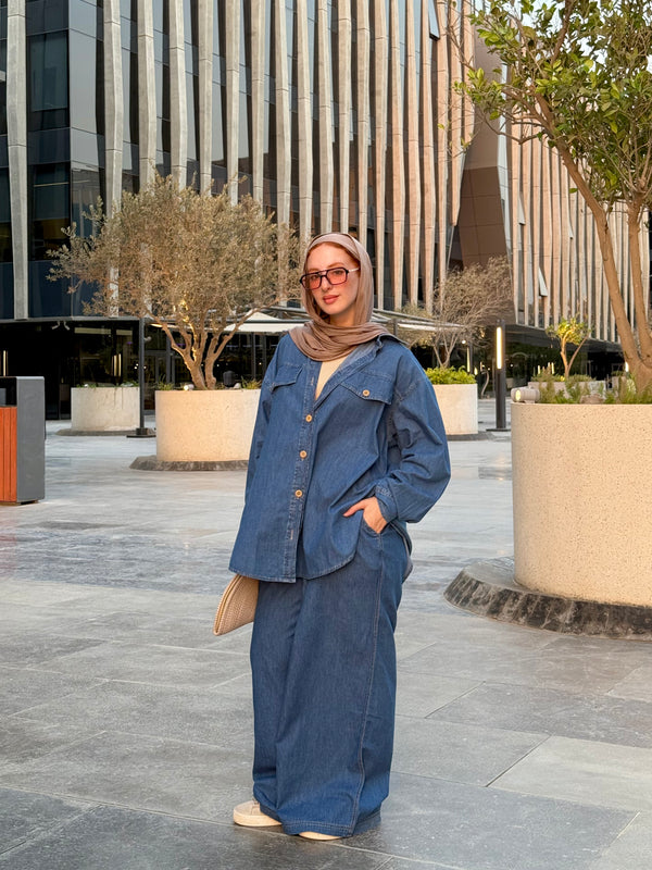 Modest Denim Set