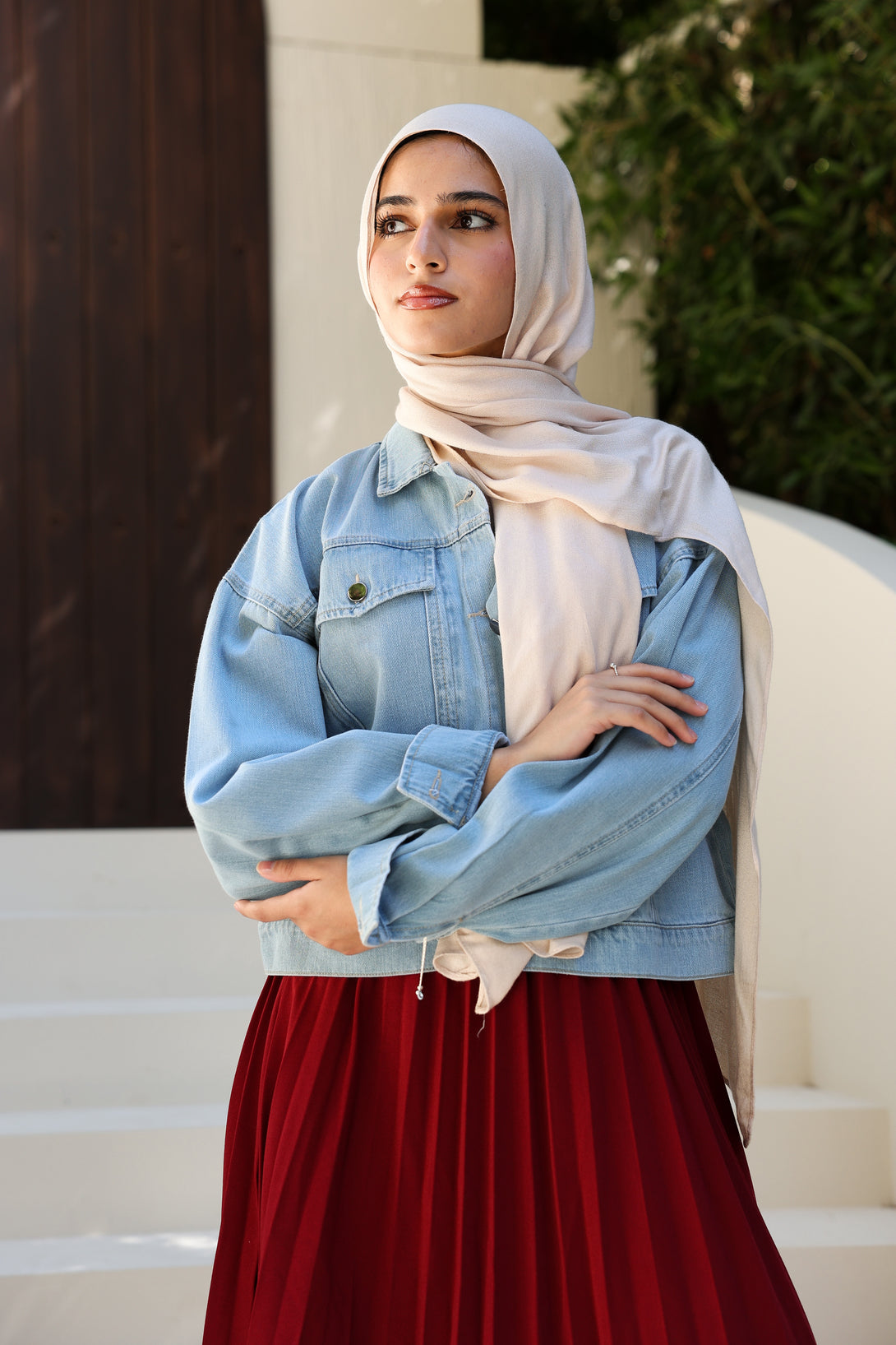 Croped Denim Jacket