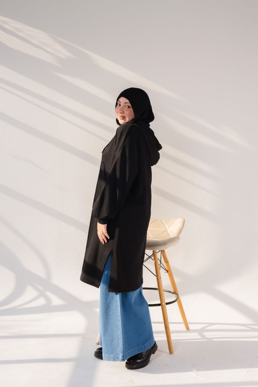 Modest Long Hoodie